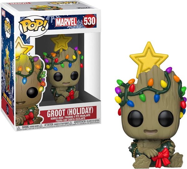 MARVEL: GROOT (HOLIDAY) #530 - FUNKO POP! on Sale