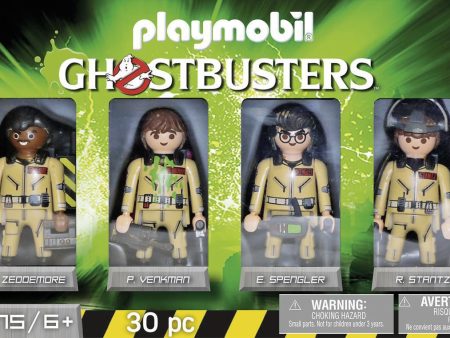 GHOSTBUSTERS: ZEDDEMORE VENKMAN SPENGLER - PLAYMOBILE-SET OF 4 Online Sale